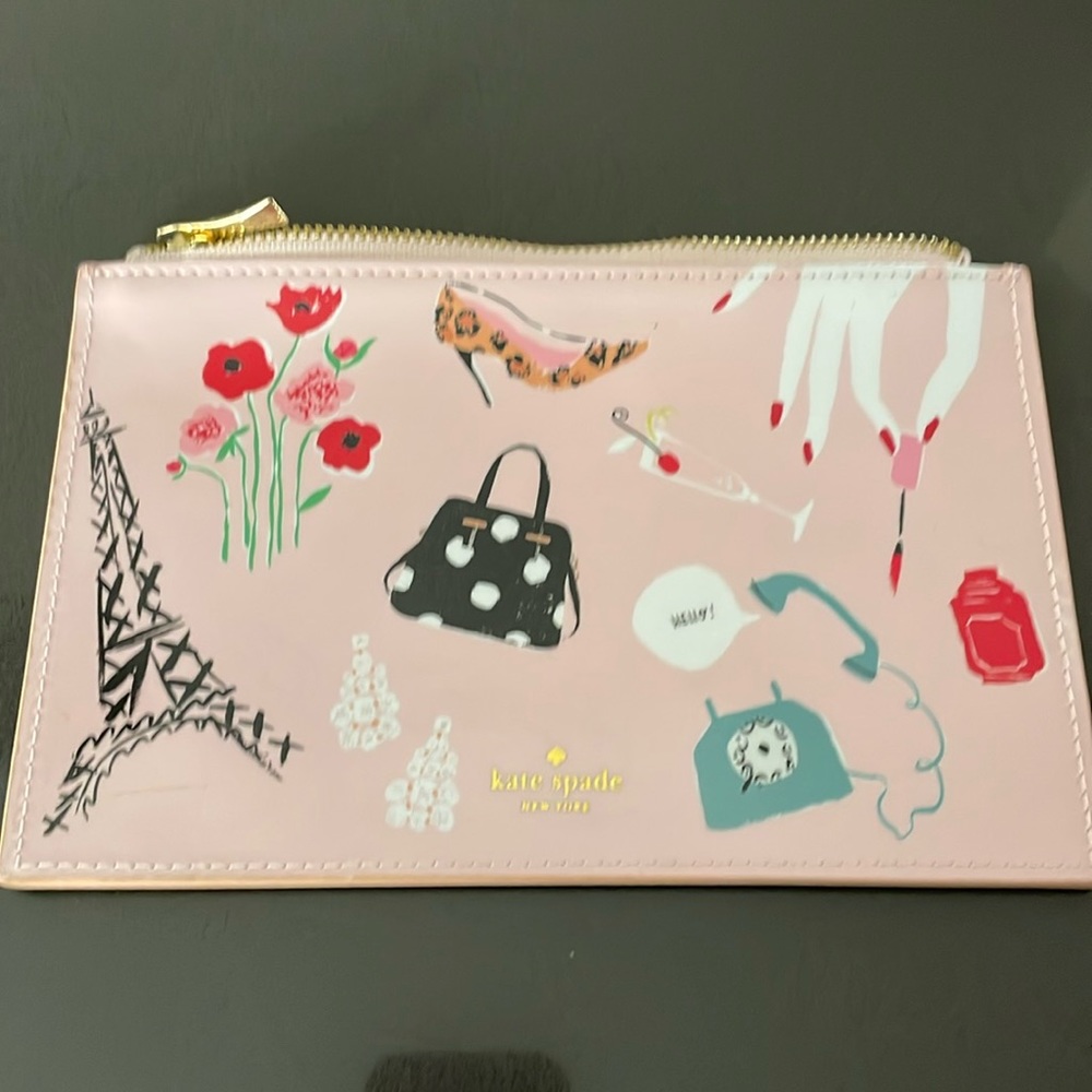 Kate spade make up/pencil case